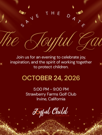 The Joyful Gala 2026 Saturday, October 24th